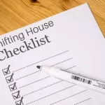 House Shifting Checklist